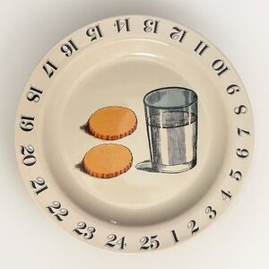 John Derian x Target Stoneware Milk and Cookies Plate Christmas 2025